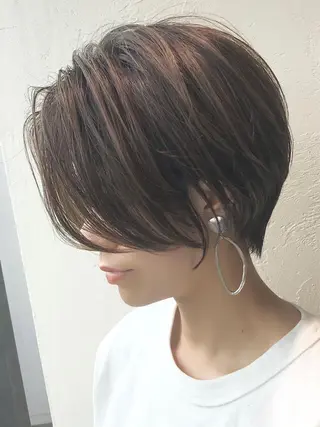ショート ✨大人ショート特化 /カットモデル/銀座のヘアスタイル