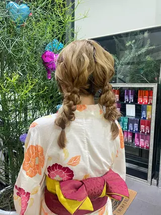 ヘアアレンジ fameu / hinaのヘアスタイル