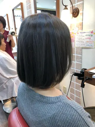 ミディアム カラー 村田 淳のヘアスタイル