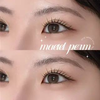 マツエク・マツパ パリジェンヌ/眉毛 ミラ大宮Yunaのマツエク・マツパデザイン