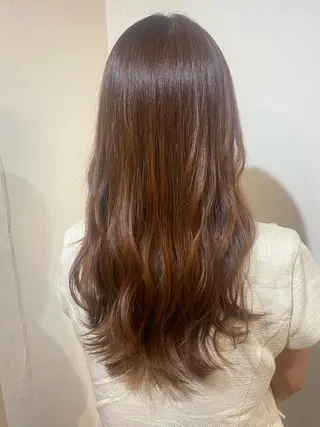 セミロング COLO✨️ 白川綺香のヘアスタイル