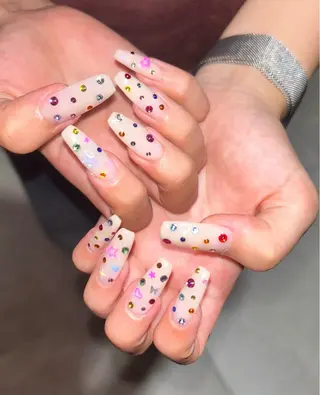 ネイル SEINA_ NAIL🐈‍⬛💗のネイルデザイン