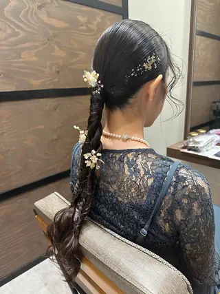 ヘアアレンジ 💙美髪救世主💙 関華蓮のヘアスタイル