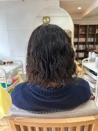 ミディアム パーマ 櫻井園子🌸 久屋大通/高岳のヘアスタイル