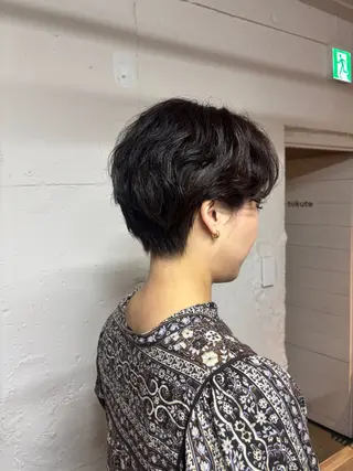 ショート カラー 🩵似合わせカット SEIRA🩵のヘアスタイル