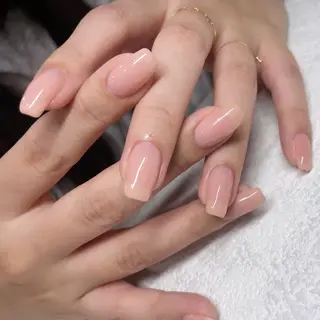 ネイル パラジェルネイル 大人可愛/シンプルのネイルデザイン