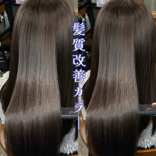 ロング カラー Hina🧵/恵比寿 中目黒/透明感カラーのヘアスタイル