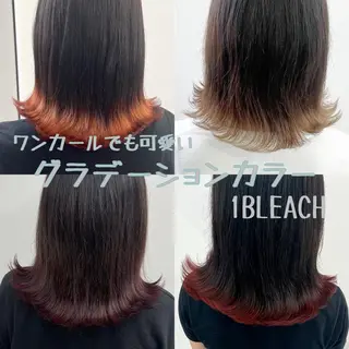 ミディアム カラー ⭐️無料！カット モデル募集⭐️夕貴のヘアスタイル