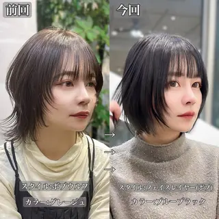 ショート ウルフカット/ ハッシュカット/山路のヘアスタイル
