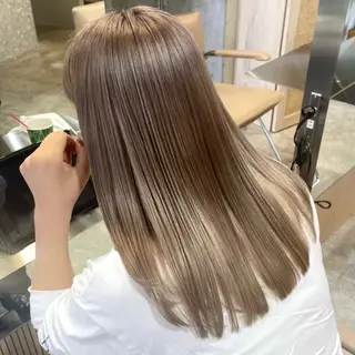 ロング ハイトーン/ベージュ /流星💫のヘアスタイル