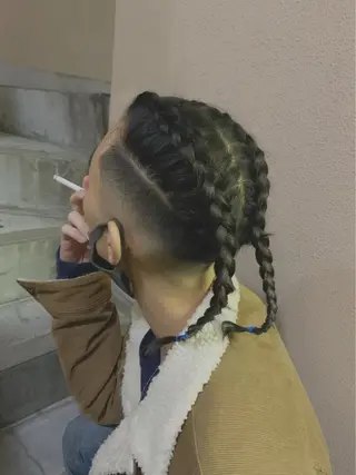 セミロング 💈 クラモトダイセイのヘアスタイル
