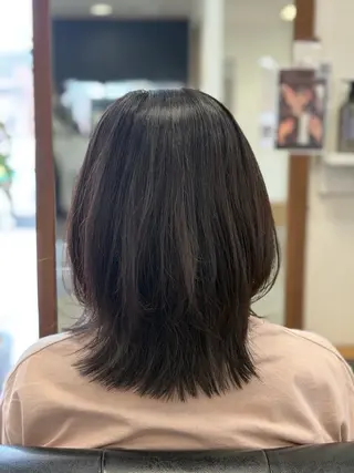 ミディアム lotti スタイリスト田中のヘアスタイル