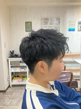ショート メンズ 💥桜木町メンズ専門 💥ルキのヘアスタイル