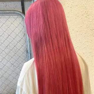 ロング カラー うる艶カラー /縮毛矯正✨レオンのヘアスタイル