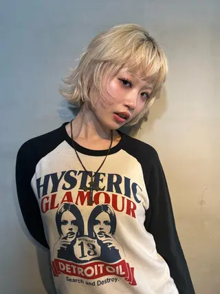 カラー ブリーチ縮毛矯正 ／   DAIA🔥のヘアスタイル