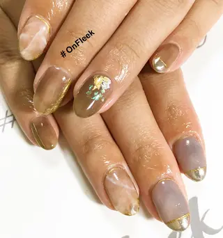 ネイル NailSalon ＃OnFleekのネイルデザイン