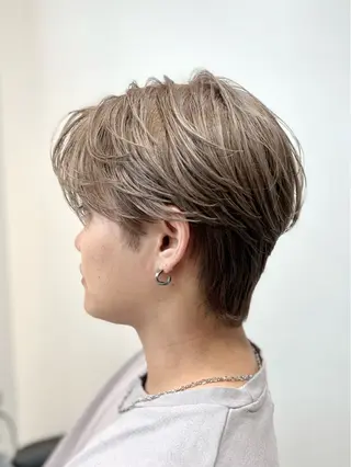 ショート メンズ 【メンズ特化⚡️】 曲がる矯正/千原涼麻のヘアスタイル