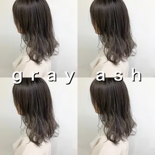 ロング カラー パーマ ヘアアレンジ キッズ ♡透け感カラー 大賀哲平♡のヘアスタイル