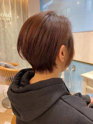 ショート カラー 🌟モテ髪ショート 🌟店長 津賀涼のヘアスタイル