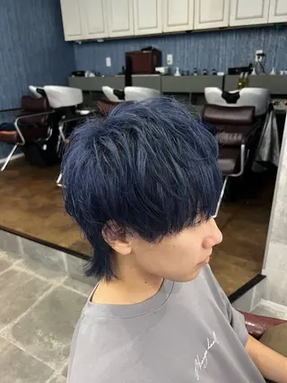 メンズ 🪞縮毛矯正/透明感 カラー🪞まなのヘアスタイル