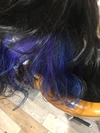 ロング カラー 先着1名様限定 カット無料のヘアスタイル