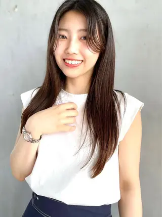 ロング カラー wakana / くびれカットのヘアスタイル