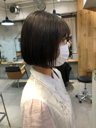ミディアム お洒落パーマ/ボブ ❄️Tomoka❄️のヘアスタイル