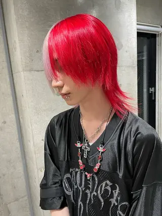 カラー メンズ 似合わせカット/ デザインカラー🦄のヘアスタイル