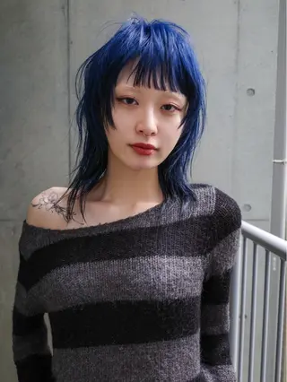 ミディアム Morishita Miyuのヘアスタイル
