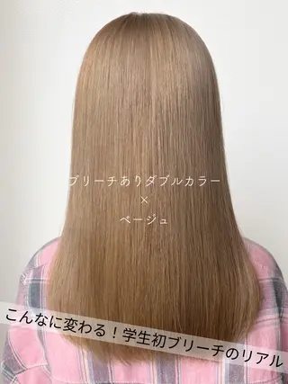 セミロング SARAJU 仁川店【カラー特化】のヘアスタイル