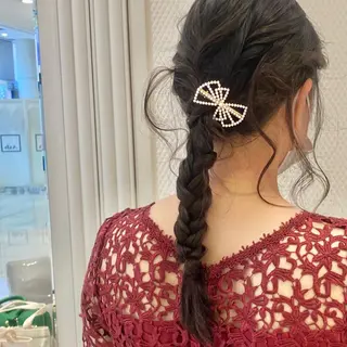 ヘアアレンジ 骨格補正カット /マンツーマン/のヘアスタイル