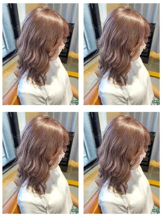 カラー 🐻結んで可愛い hair EMI🐻のヘアスタイル