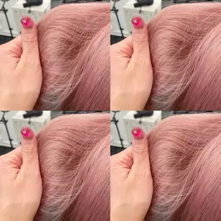 カラー サイレント美容師 アイリィのヘアスタイル