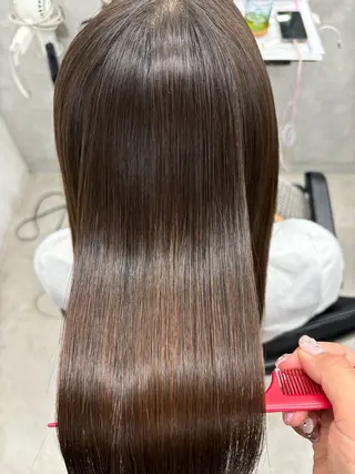 ロング すぐ巻ける縮毛矯正 🍀勝倉　麗のヘアスタイル