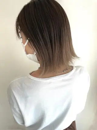 ショート カラー 金井愛華 【monolith】のヘアスタイル