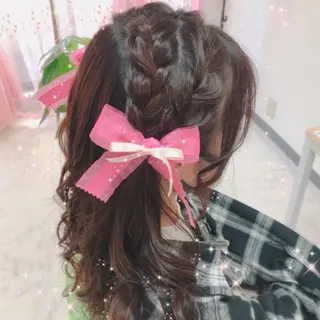 ヘアアレンジ 新宿ヘアセットメイク Asa-mのヘアスタイル
