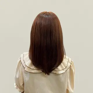 ミディアム カラー ヘアアレンジ SHIAN 立川 🍑すずかのヘアスタイル