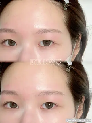 アイブロウ WHITEEYE 🤍KANAの眉毛・アイブロウイメージ
