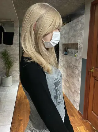 セミロング カラー mai / linoah˚✧のヘアスタイル