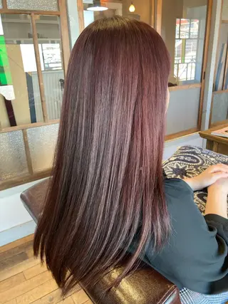 ロング タカツド ユウキのヘアスタイル