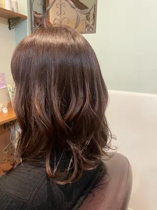 ミディアム ユニカバイミリー MISAKI🫧のヘアスタイル