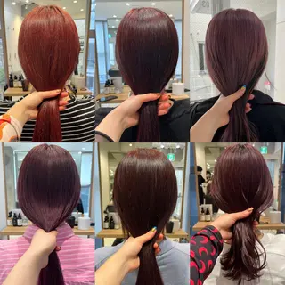 ロング カラー ヘアアレンジ stylist ◎RUKI.のヘアスタイル