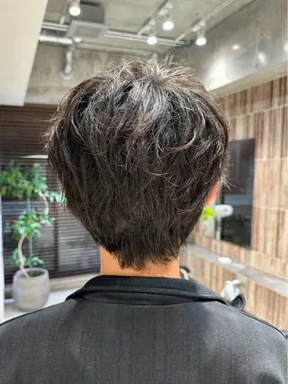 ショート メンズ 横浜/メンズ特化/ Farbe/田中颯斗のヘアスタイル