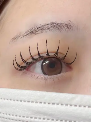 マツエク・マツパ 眞下 遥香のマツエク・マツパデザイン