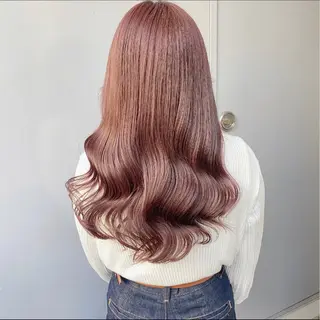 ロング カラー ヘアアレンジ 💗横浜美容室 💗HARUNAのヘアスタイル
