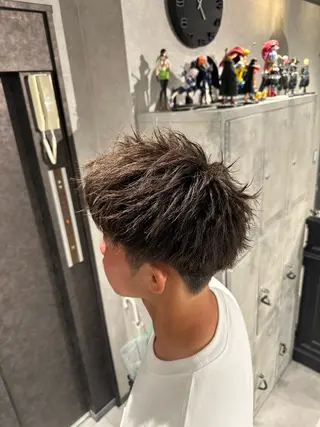 ショート ヘアアレンジ メンズ メンズヘア静岡 ✂︎Ryuheiのヘアスタイル