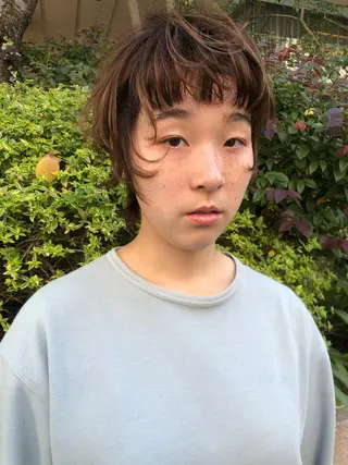 ショート 早瀬裕之 パーマのヘアスタイル