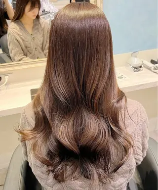 ロング カラー 透明感カラー🎀 みゆうのヘアスタイル