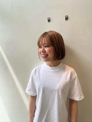 ショート カラー hairdo千葉店 カワサキ　マナのヘアスタイル