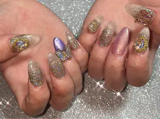 ネイル VIERU 🌈🎀💖のネイルデザイン